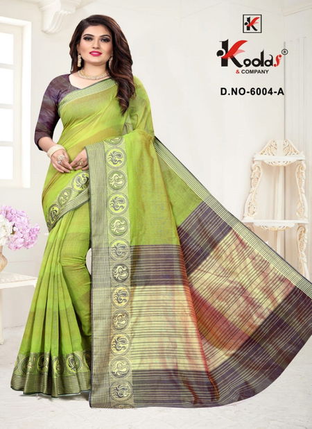 Vatika 6004 Latest Fancy Cotton Casual Wear Designer Saree Collection Catalog